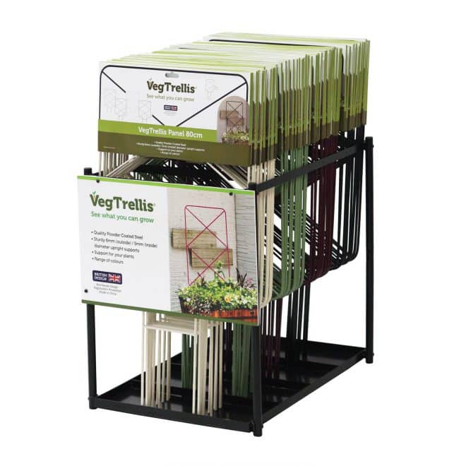 Display Stand for VegTrellis Panels