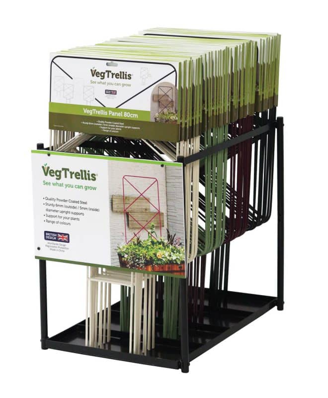 Display Stand for VegTrellis Panels