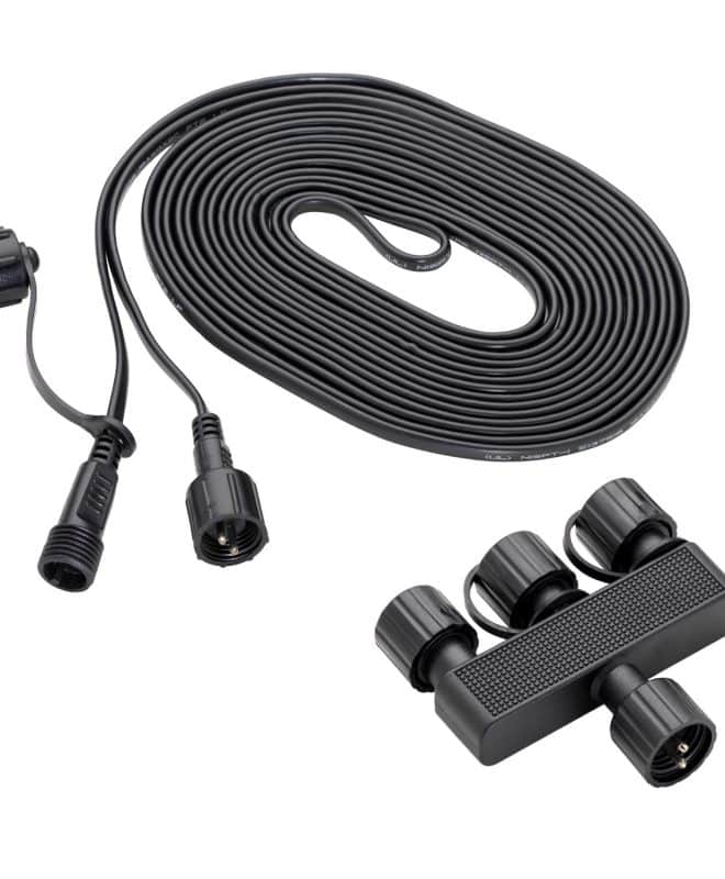 Ledius Extension Cable with connector for Low Voltage Garden Lights