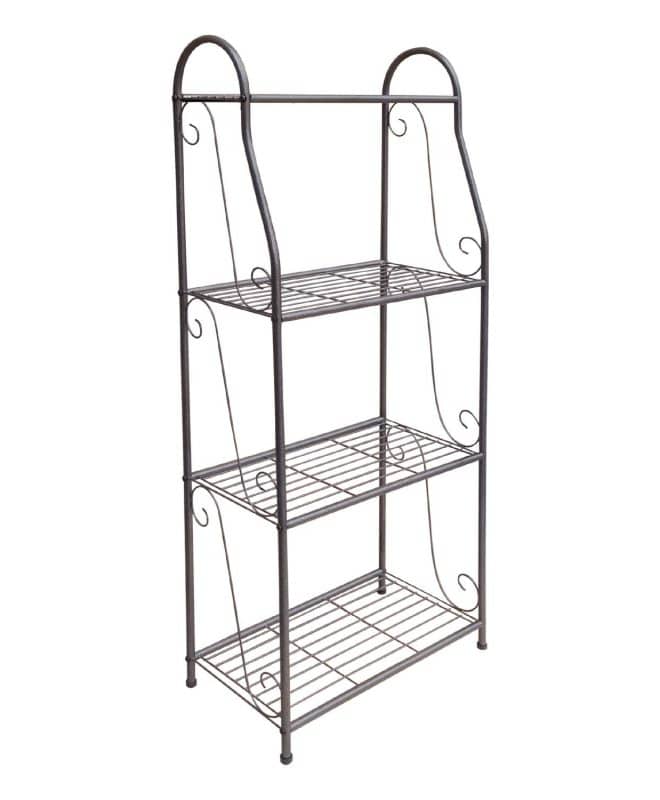 Plant Stand 4 Shelf - Hammertone Finish