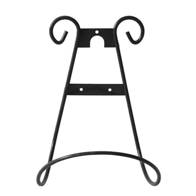 Wall Hose Holder - Wire 37cm - Black