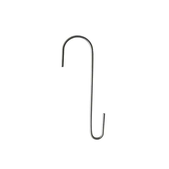 Wire S Hook 23cm - Silver