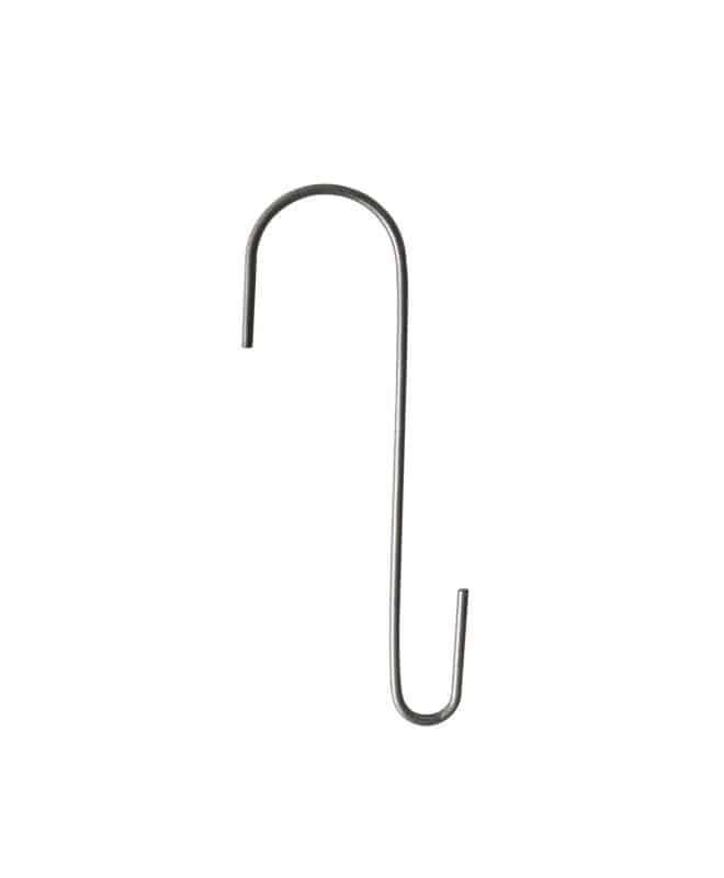 Wire S Hook 23cm - Silver
