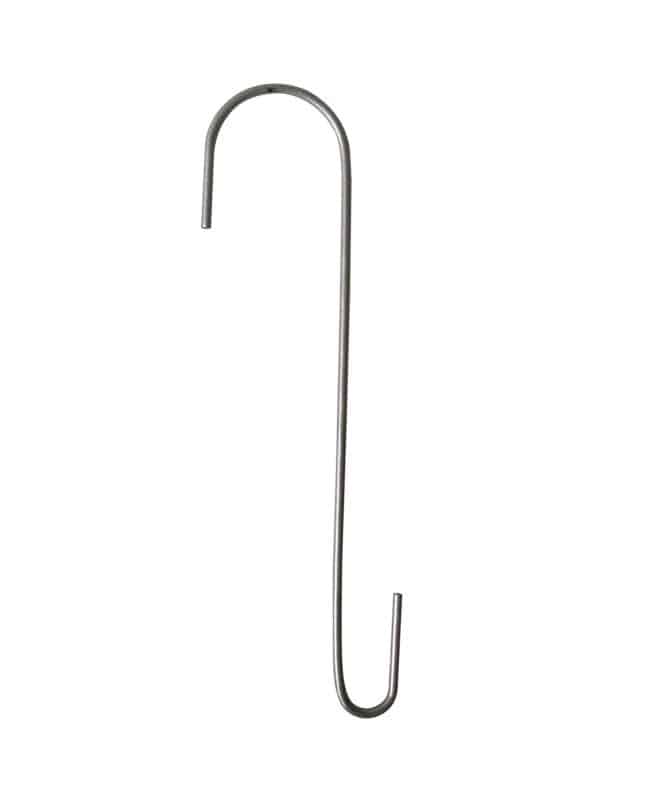 Wire S Hook 30cm - Silver