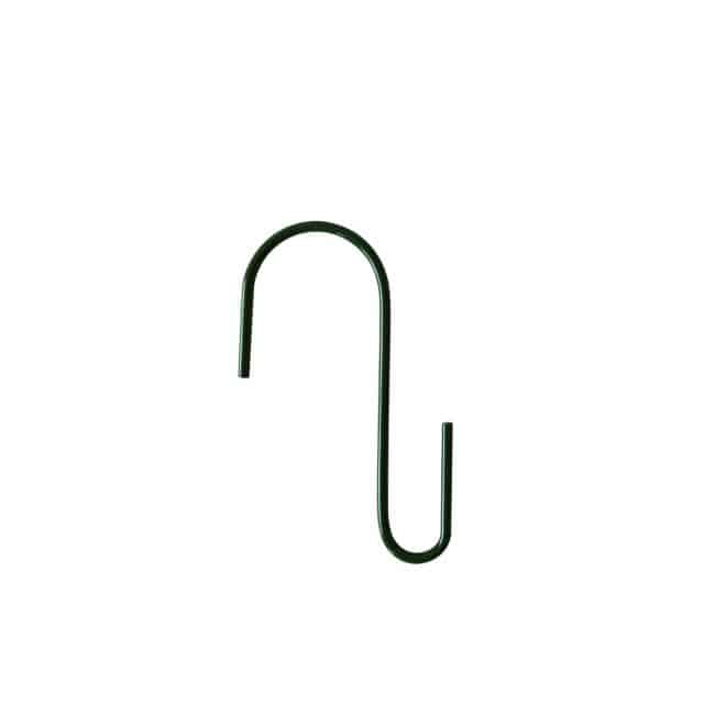 Wire S Hook 15cm - Green