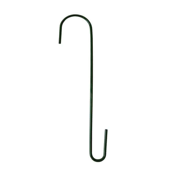 Wire S Hook 30cm - Green