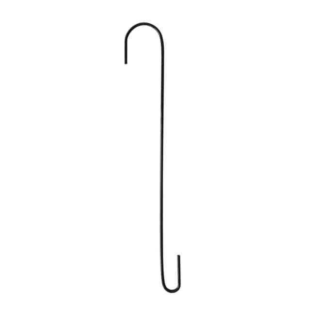 Wire S Hook 45cm - Black