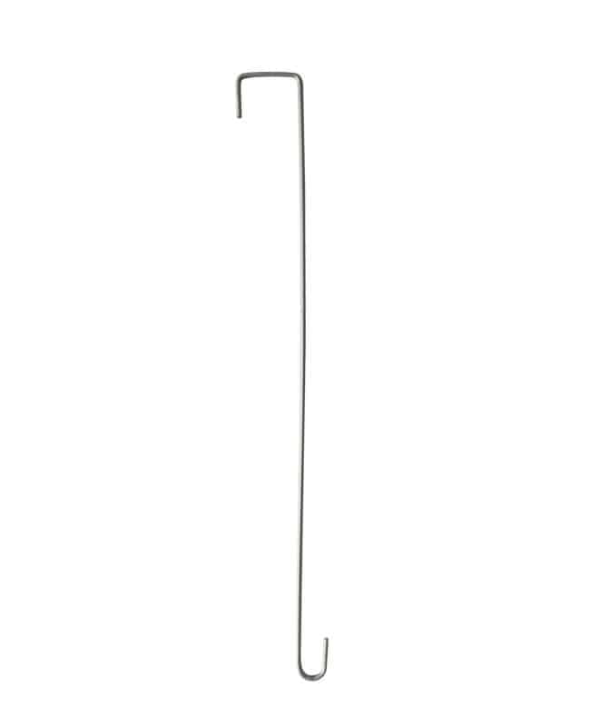 Wire Pergola Hook 60cm -Silver