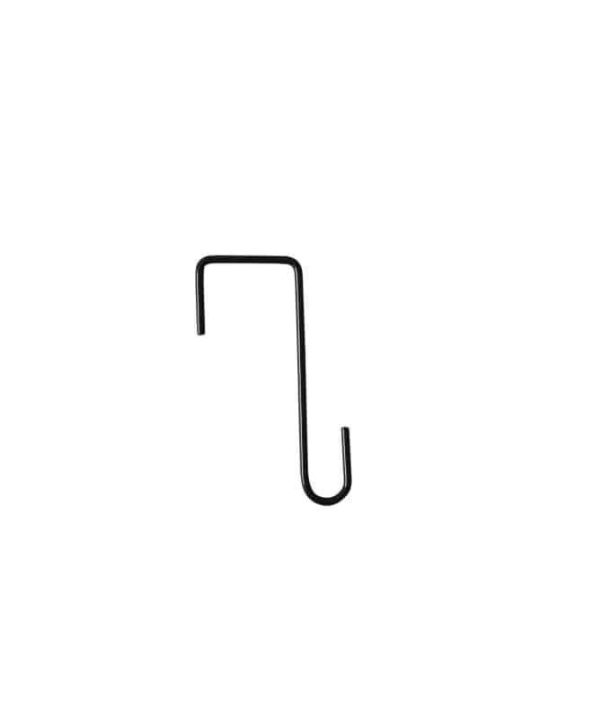 Wire Pergola Hook 15cm - Black