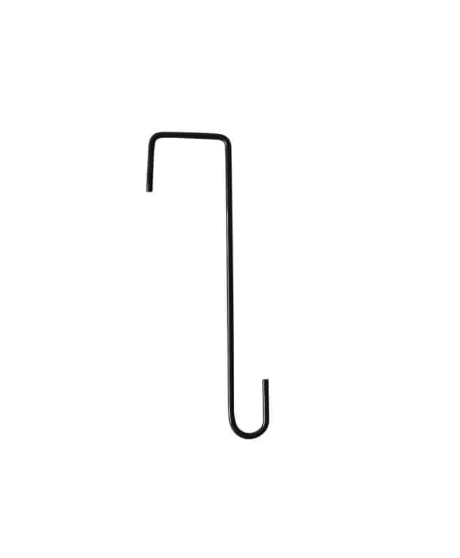 Wire Pergola Hook 23cm -Black