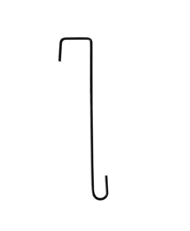 Wire Pergola Hook 30cm -Black