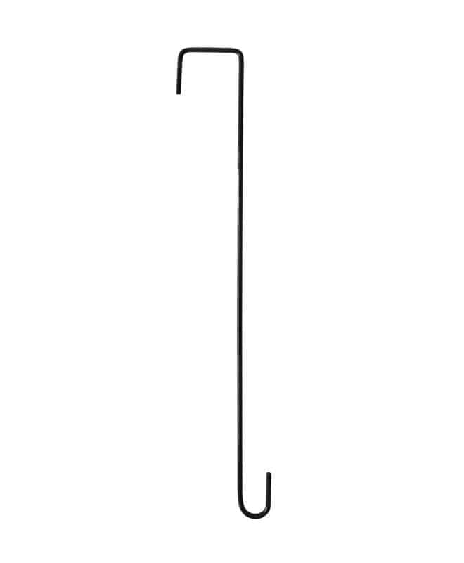 Wire Pergola Hook 45cm -Black