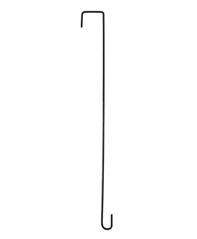 Wire Pergola Hook 60cm -Black