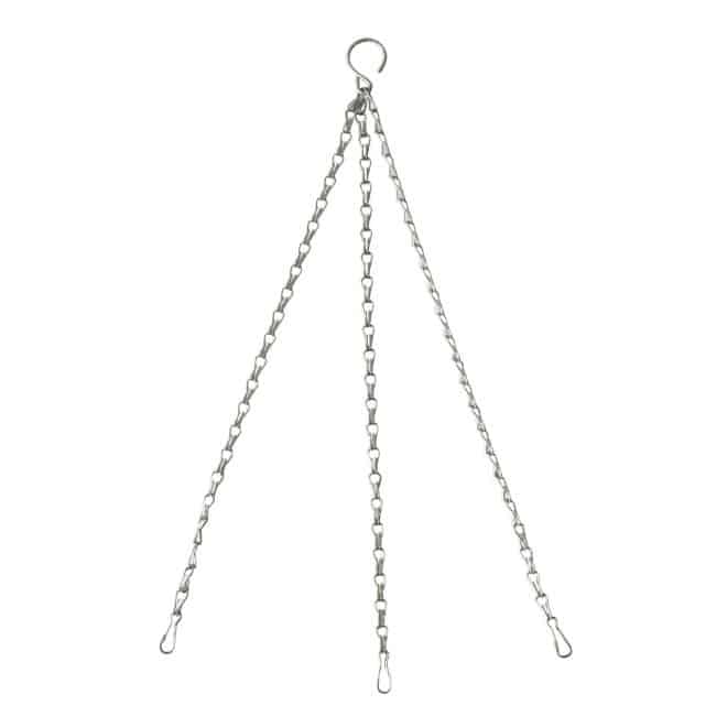 Hanging Basket Chain - 3 piece 45cm - Silver