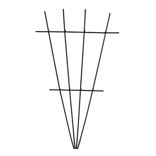Fan Trellis 45cm - hammertone