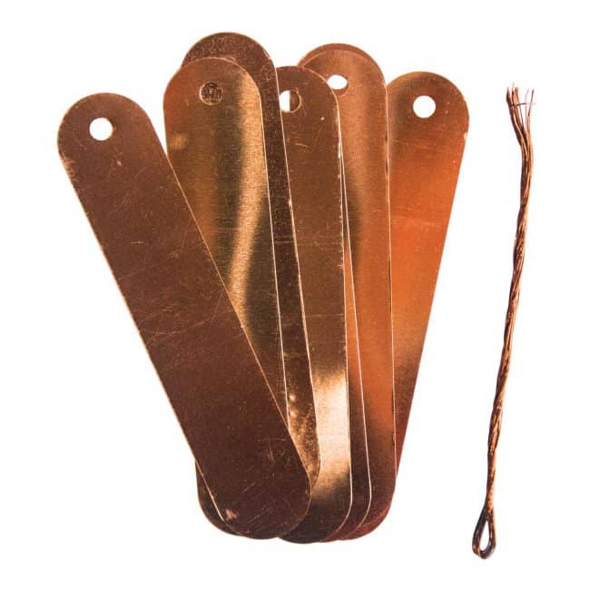 Copper Plant Tags 9.5cm
Pk10