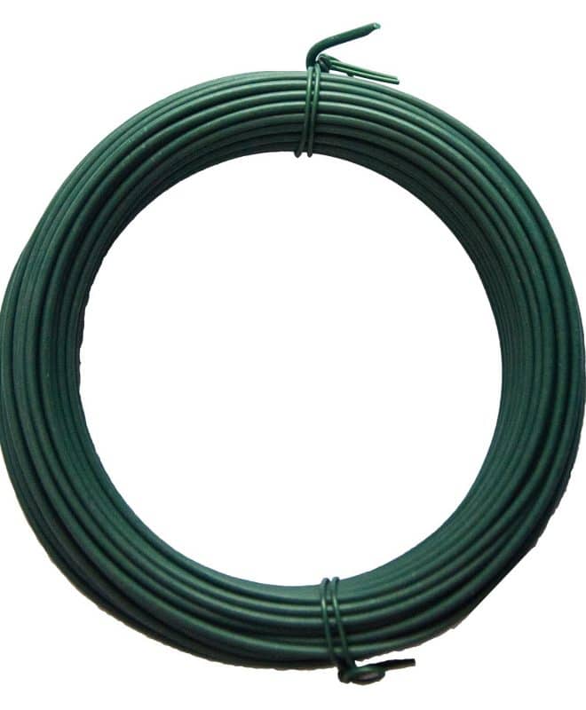 Heavy Duty Wire 15m - Green