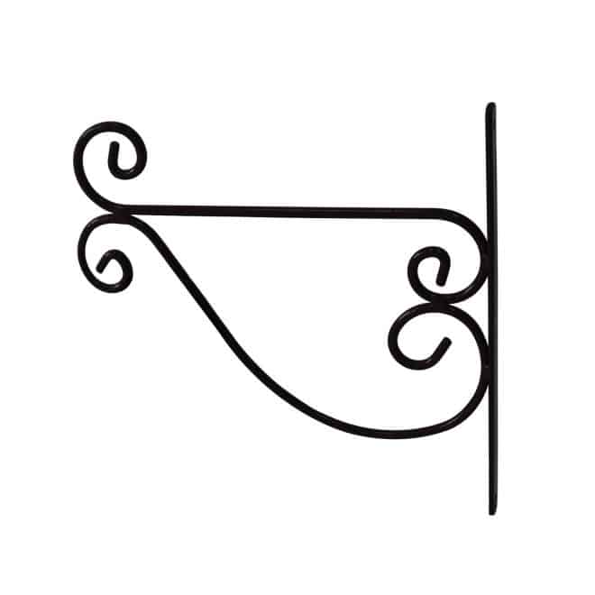 Wall Bracket  - Premium Scroll - Black