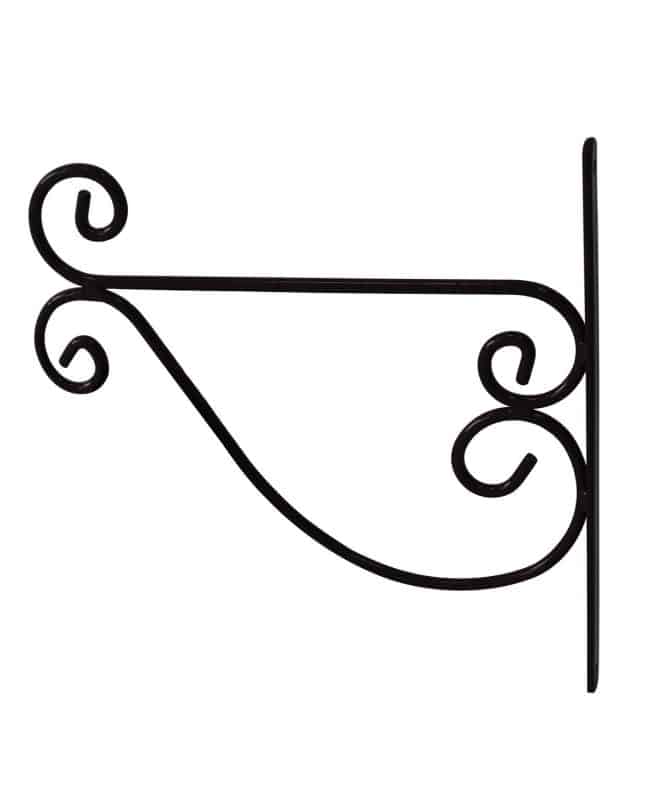 Wall Bracket  - Premium Scroll - Black