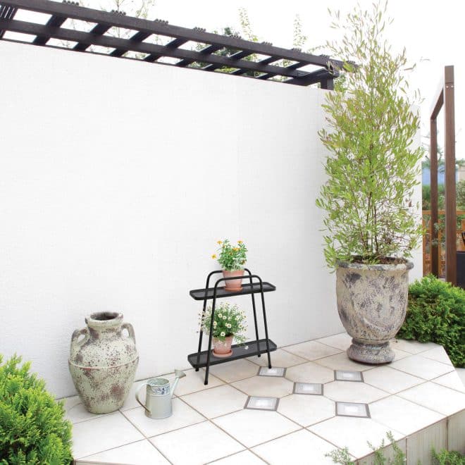 Plant Stand Modern - 2 Shelf - Image 2