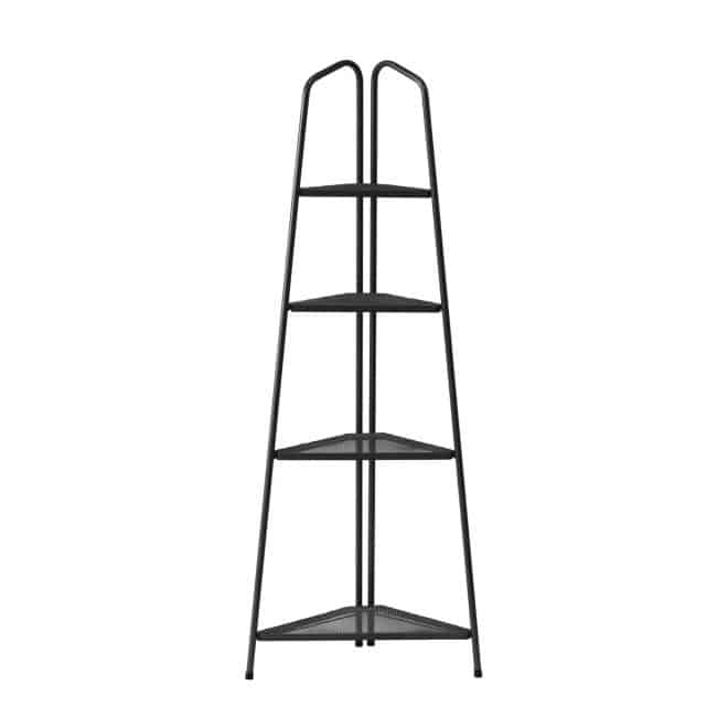 Plant Stand Modern Corner - 4 Shelf Tall