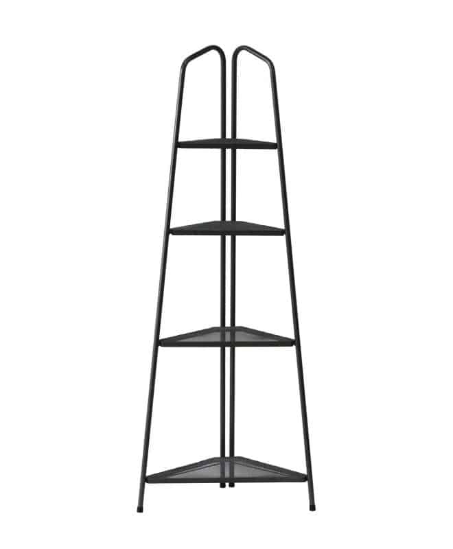 Plant Stand Modern Corner - 4 Shelf Tall