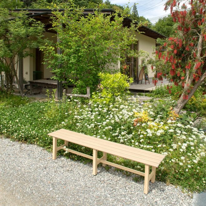 Bench Seat 150cm - Aluminium - Cream - Image 3
