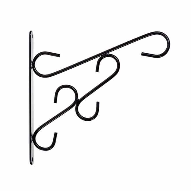 Wire Bracket 23cm - Black