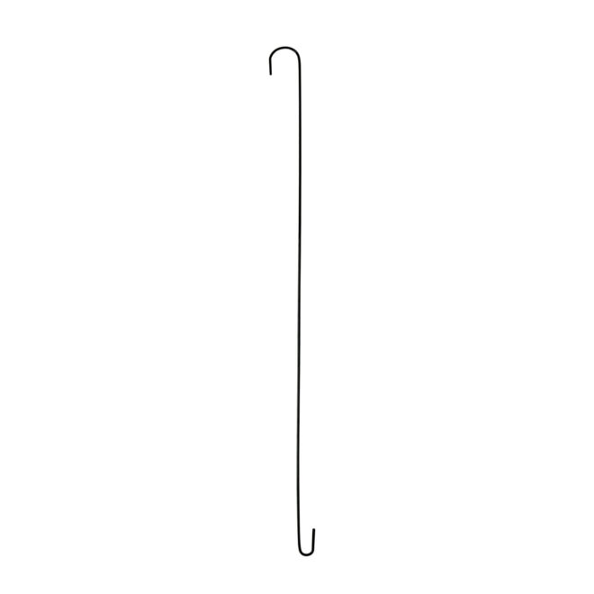 Wire S Hook 120cm - Black
