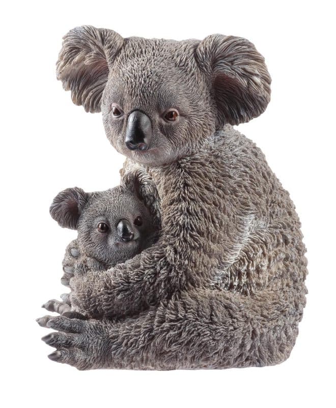 Koala and Joey Cuddling