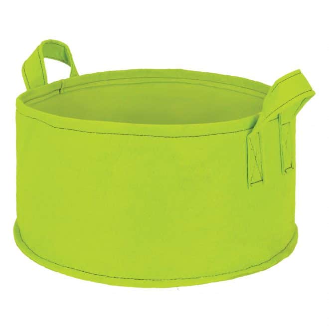 Felt Planter - Round - Small - Lime Green