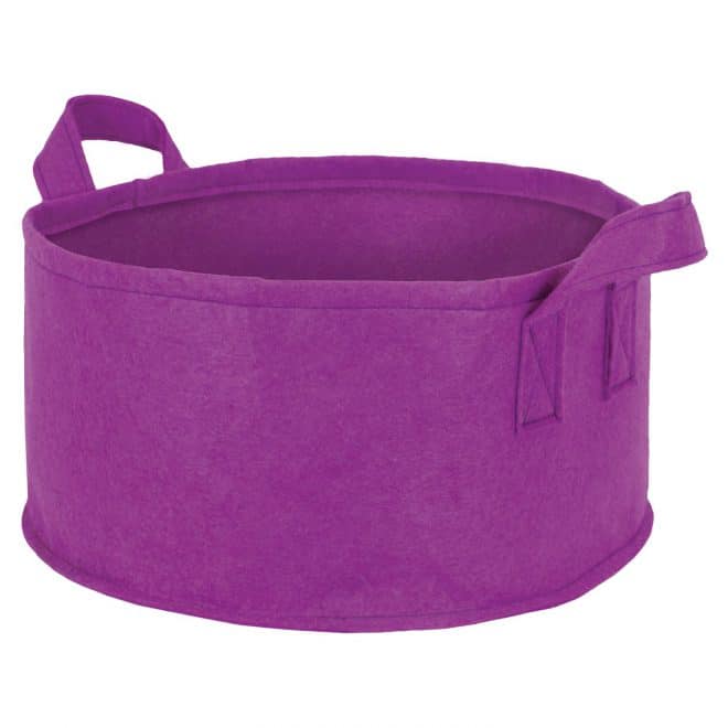 Felt Planter - Round - Small - Purple