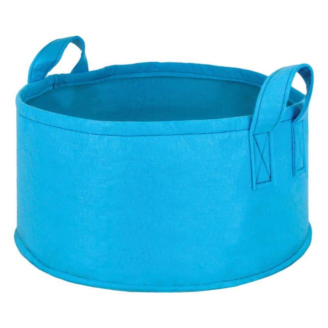 Felt Planter - Round - Small - Pale Blue