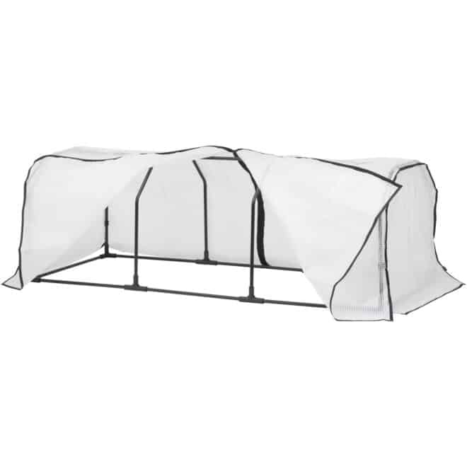 Frame and PE Greenhouse Cover - Medium 1.8m VegTrug