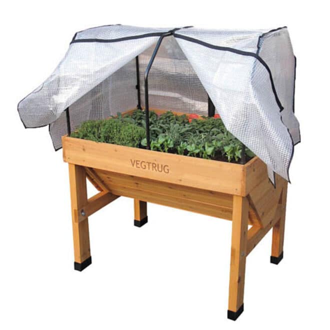 Frame and PE Greenhouse Cover - Small 1m VegTrug - Image 2