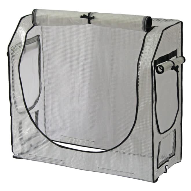 Small 1m WallHugger Greenhouse PE/MM replacement Cover Tall Version (no frame) - Image 2