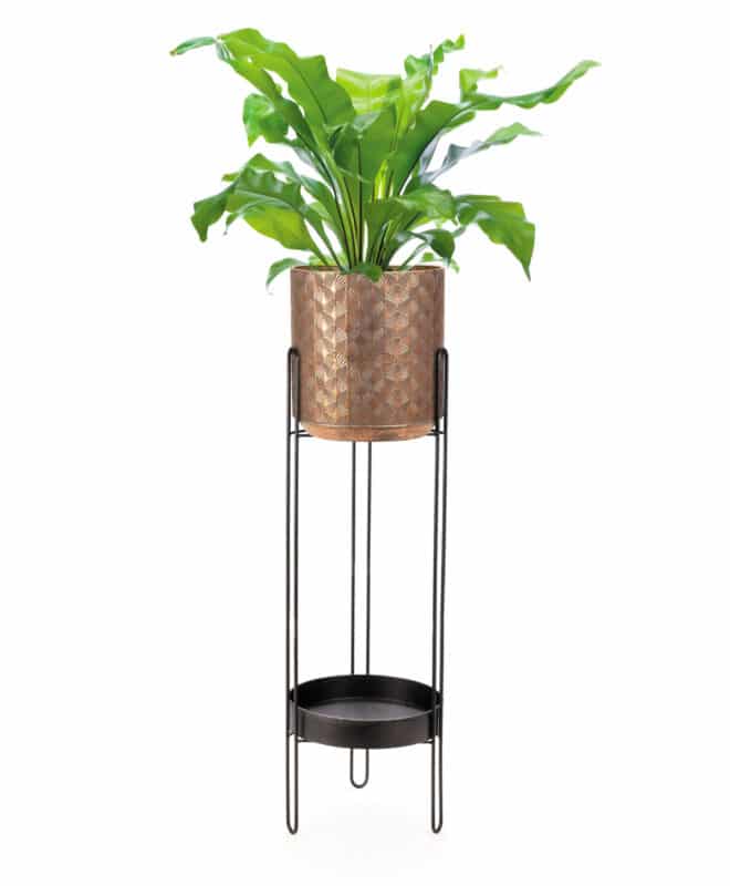 Geddes Planter 89cm - Aged Bronze Finish