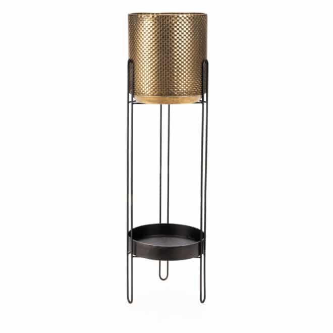 Squadra Planter 89cm - Gold Finish