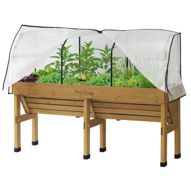 Wall Hugger Medium 1.8m Greenhouse PE Cover (no frame) - Image 2