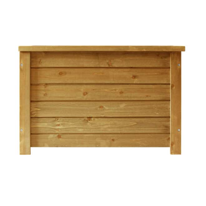 Wooden Rectangle Box Planter - 60cm - Natural - FSC 100% - Image 3