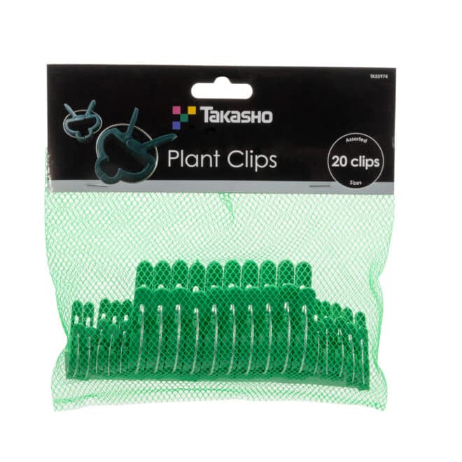 Plant Clips Assorted 20pcs - Green - Image 2