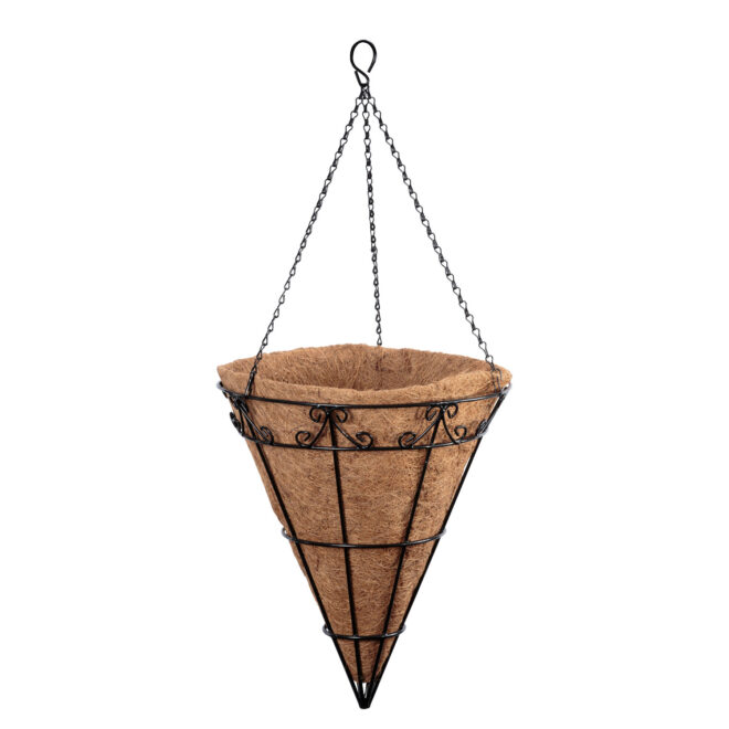 Hanging Basket Madonna Cone 35.5cm - Image 2