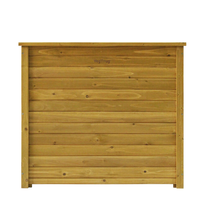 Wooden Planter Rectangle Tall - Natural (FSC 100%) - Image 8