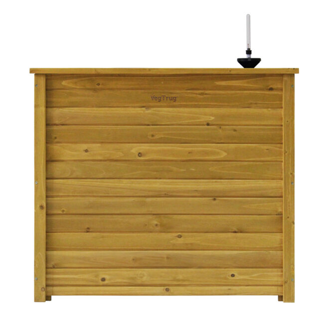 Wooden Planter Rectangle Tall - Natural (FSC 100%) - Image 13