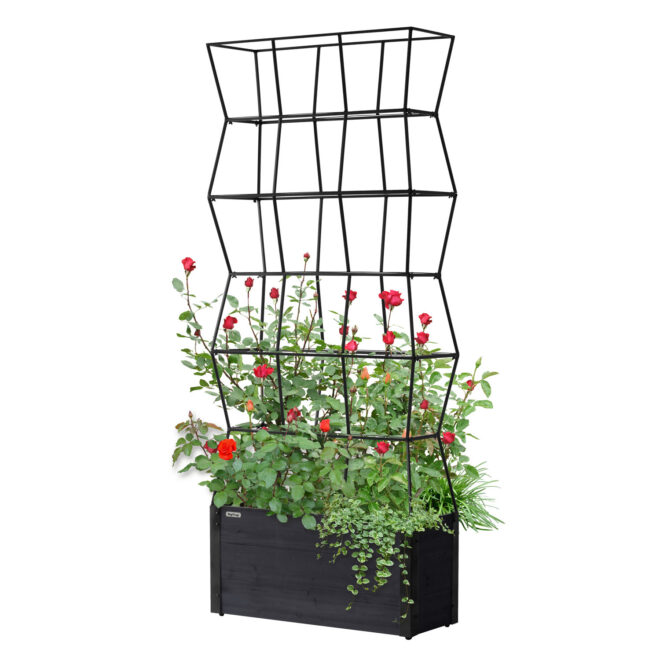 Partition Planter - 900 - Charcoal - FSC 100%