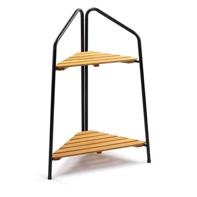 Plant Stand Moderno Corner - 2 Shelf