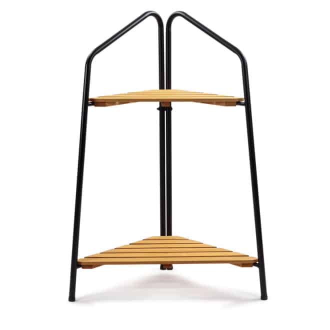 Plant Stand Moderno Corner - 2 Shelf - Image 2
