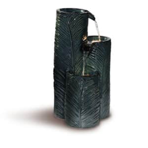 Palmatia cascading water feature with lights