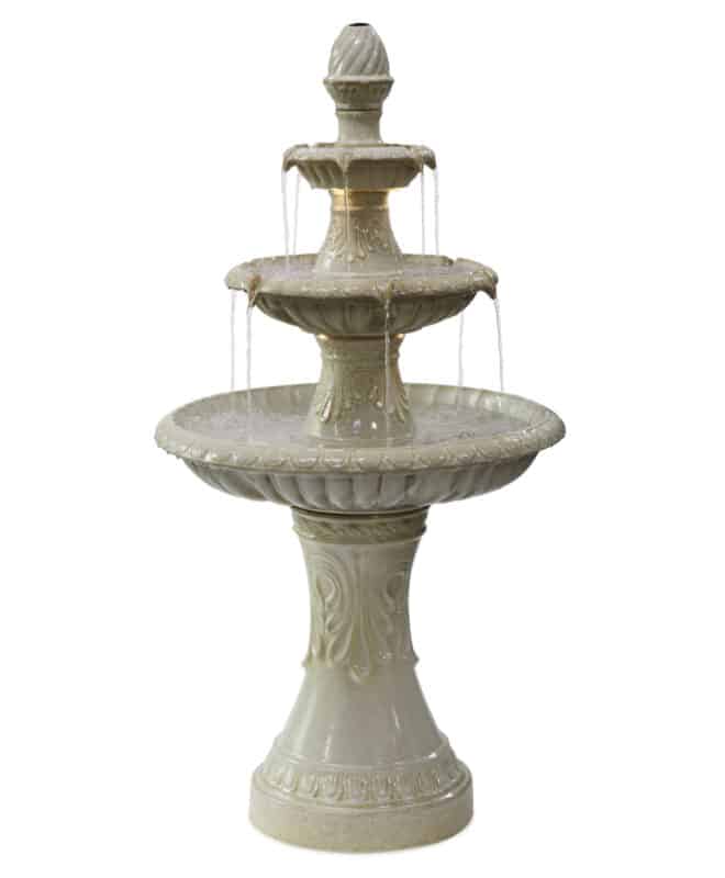 Fountain - Stafford with Light
