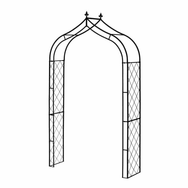 Metal Arch Lattice Finial